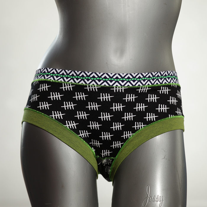  GOTS-zertifizierte süße bunte Panty - Slip - Unterhose aus Biobaumwolle für Damen thumbnail
