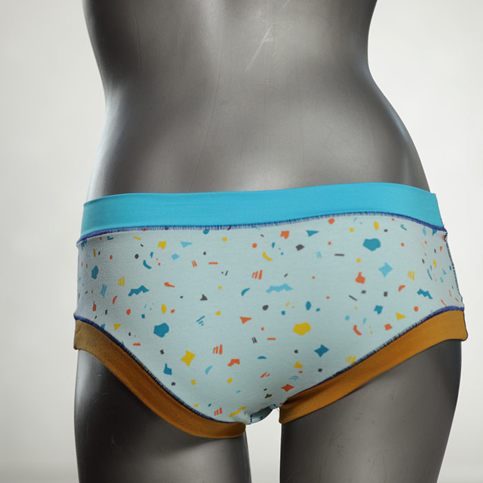  bunte GOTS-zertifizierte reizende Panty - Slip - Unterhose aus Biobaumwolle für Damen thumbnail