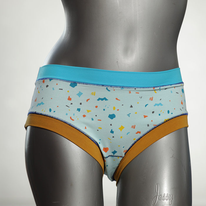  bunte GOTS-zertifizierte reizende Panty - Slip - Unterhose aus Biobaumwolle für Damen thumbnail