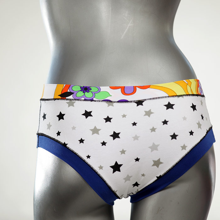  schöne bequeme bunte Panty - Slip - Unterhose aus Biobaumwolle für Damen thumbnail