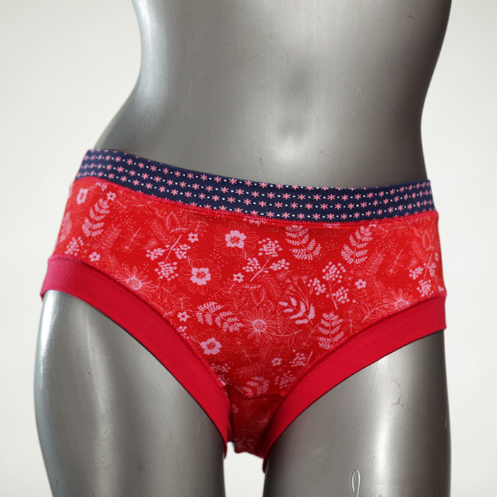  bunte schöne bequeme Panty - Slip - Unterhose aus Biobaumwolle für Damen thumbnail