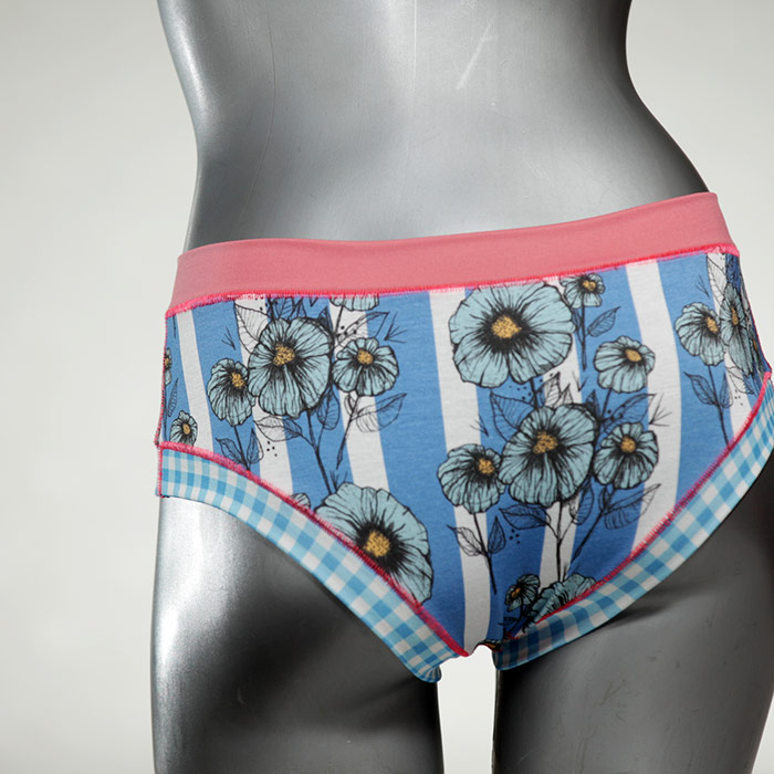 gemusterte günstige ökologische schöne Panty aus Biobaumwolle, Unterwäsche für Damen thumbnail