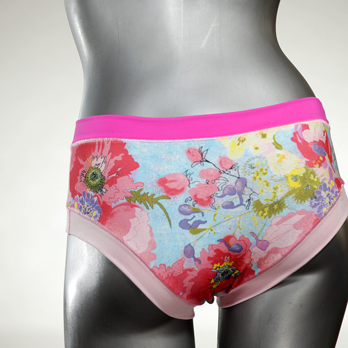 attraktive gemusterte günstige farbige Panty aus Biobaumwolle, Unterwäsche für Damen thumbnail