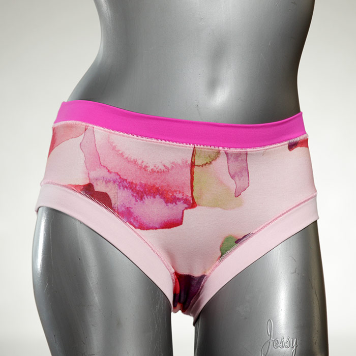 attraktive gemusterte günstige farbige Panty aus Biobaumwolle, Unterwäsche für Damen thumbnail