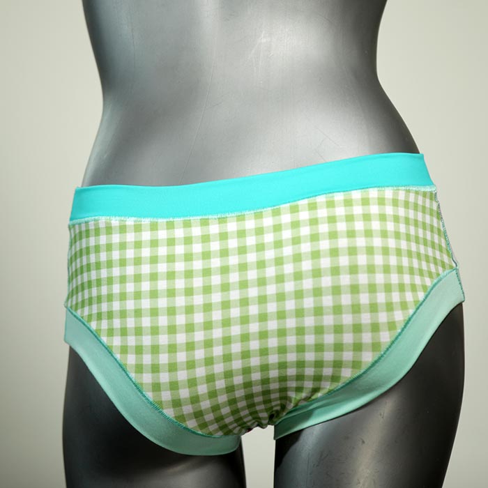handgemachte nachhaltige bunte preiswerte Panty aus Biobaumwolle, Unterwäsche für Damen thumbnail