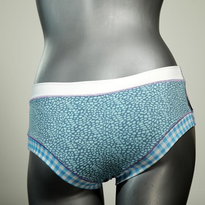 gemusterte ökologische farbige günstige Panty aus Biobaumwolle, Unterwäsche für Damen thumbnail