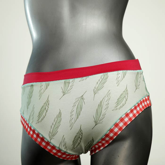 farbige schöne bunte gemusterte Panty aus Biobaumwolle, Unterwäsche für Damen thumbnail