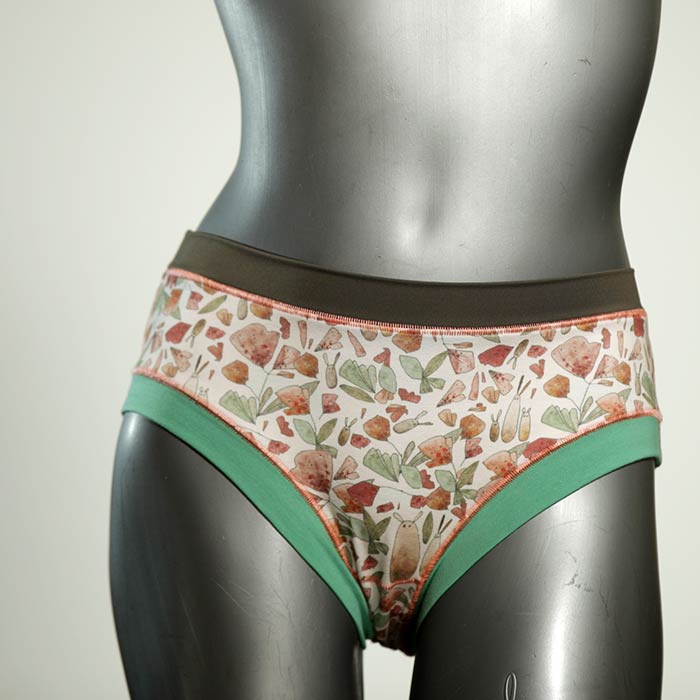 gemusterte nachhaltige bunte schöne Panty aus Biobaumwolle, Unterwäsche für Damen thumbnail