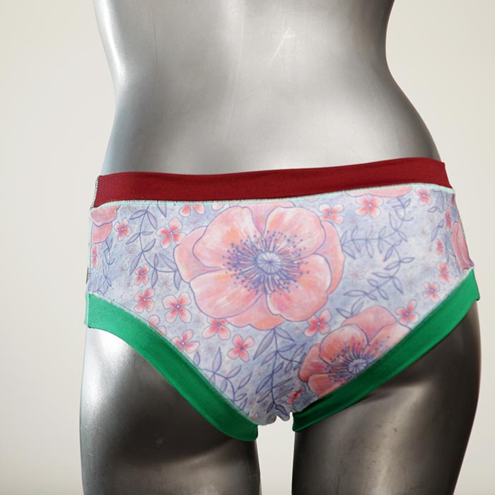 gemusterte sexy bequeme handgemachte Panty aus Biobaumwolle, Unterwäsche für Damen thumbnail