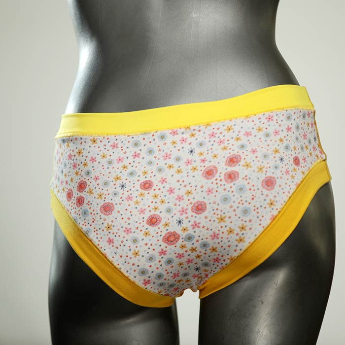 preiswerte farbige attraktive gemusterte Panty aus Biobaumwolle, Unterwäsche für Damen thumbnail