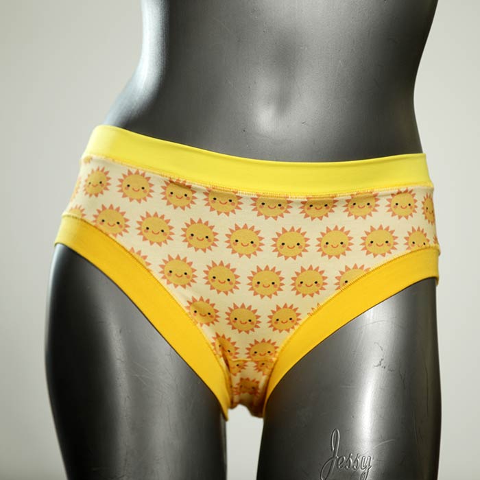 preiswerte farbige attraktive gemusterte Panty aus Biobaumwolle, Unterwäsche für Damen thumbnail