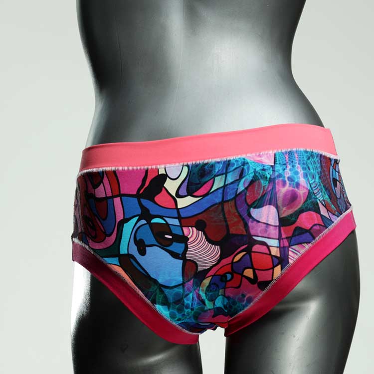 bunte günstige gemusterte attraktive Panty aus Biobaumwolle, Unterwäsche für Damen thumbnail