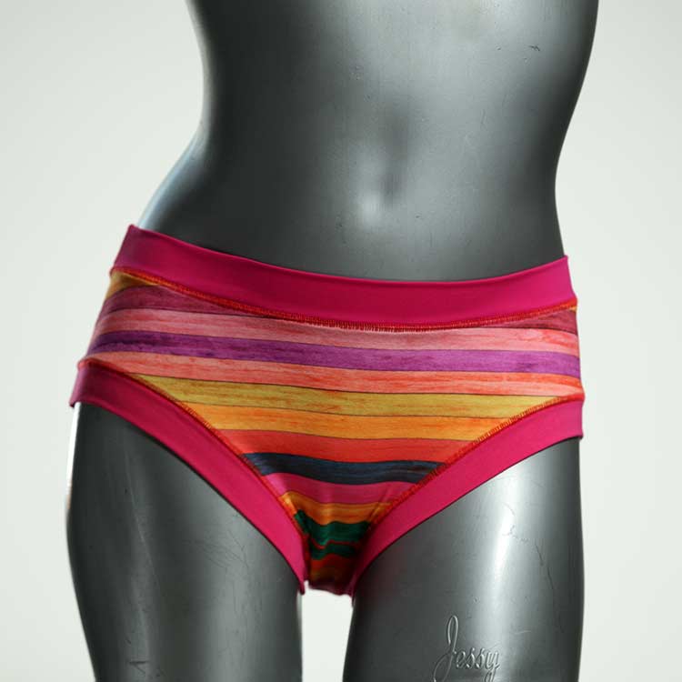 farbige attraktive schöne handgemachte Panty aus Biobaumwolle, Unterwäsche für Damen thumbnail