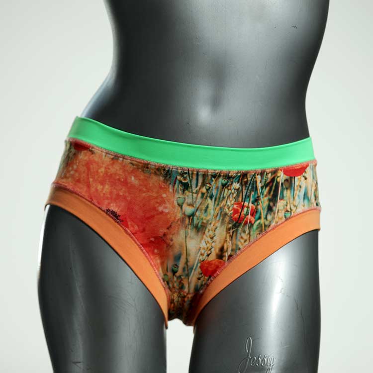 attraktive farbige sexy bunte Panty aus Biobaumwolle, Unterwäsche für Damen