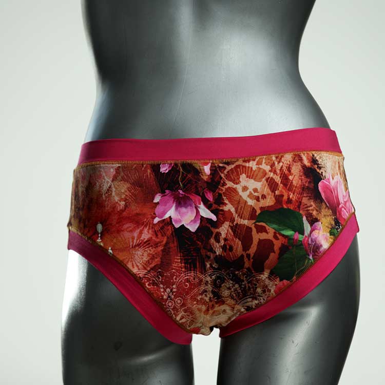 preiswerte sexy gemusterte handgemachte Panty aus Biobaumwolle, Unterwäsche für Damen thumbnail