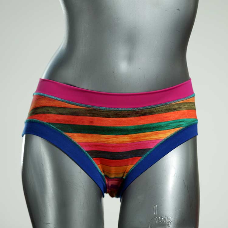 sexy schöne handgemachte farbige Panty aus Biobaumwolle, Unterwäsche für Damen thumbnail