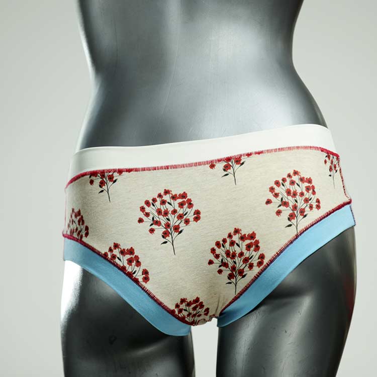 ökologische schöne sexy gemusterte Panty aus Biobaumwolle, Unterwäsche für Damen thumbnail