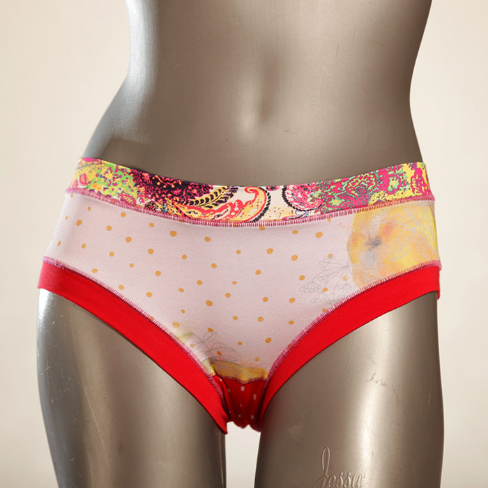  bunte besondere bequeme Panty - Slip - Unterhose aus Biobaumwolle für Damen thumbnail