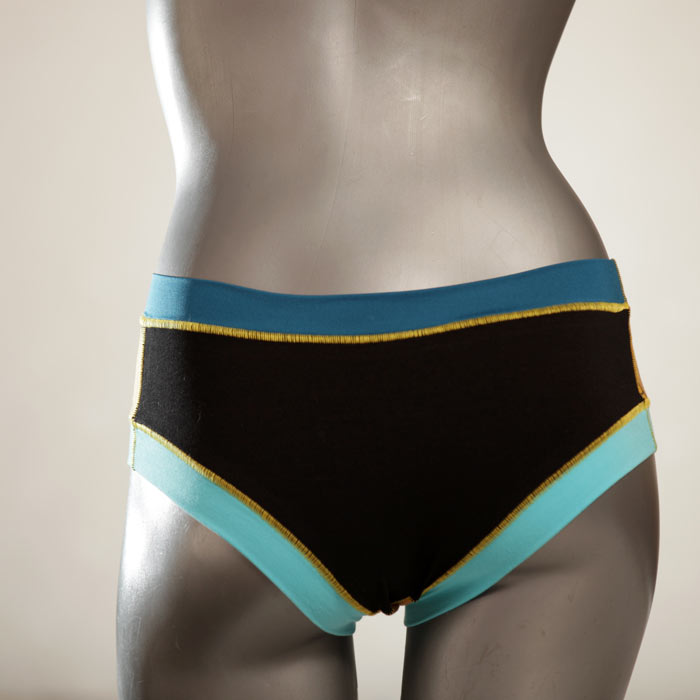  besondere bunte einzigartige Panty - Slip - Unterhose aus Biobaumwolle für Damen thumbnail