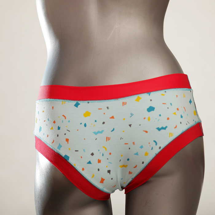  süße einzigartige bunte Panty - Slip - Unterhose aus Biobaumwolle für Damen thumbnail