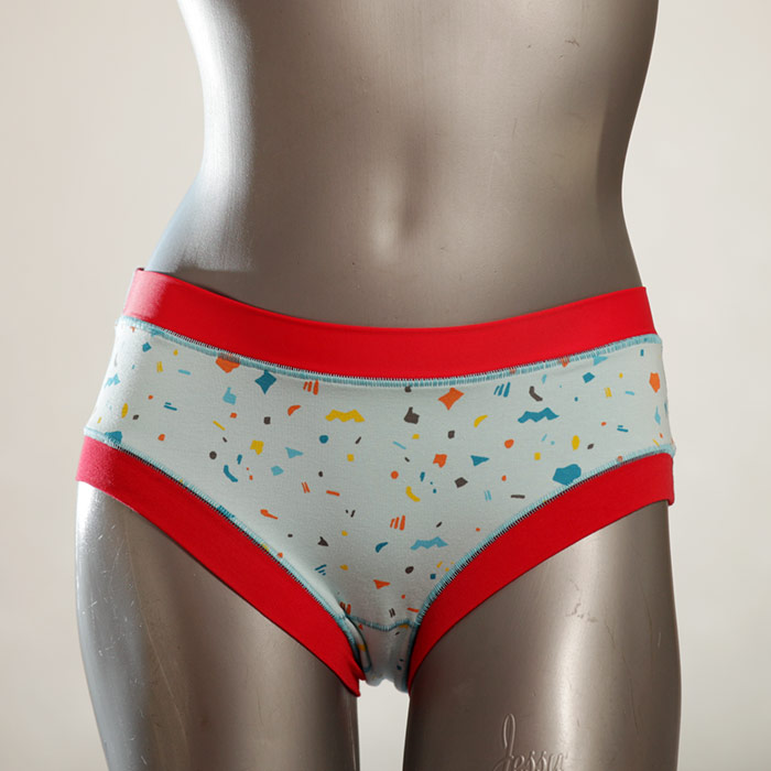  süße einzigartige bunte Panty - Slip - Unterhose aus Biobaumwolle für Damen thumbnail