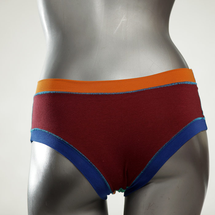  bunte nachhaltige günstige Panty - Slip - Unterhose aus Biobaumwolle für Damen thumbnail