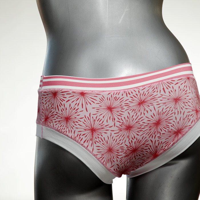 gemusterte bequeme nachhaltige handgemachte Panty aus Biobaumwolle, Unterwäsche für Damen thumbnail