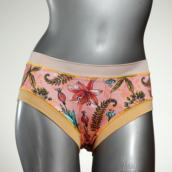 handgemachte süße schöne farbige Panty aus Biobaumwolle, Unterwäsche für Damen thumbnail