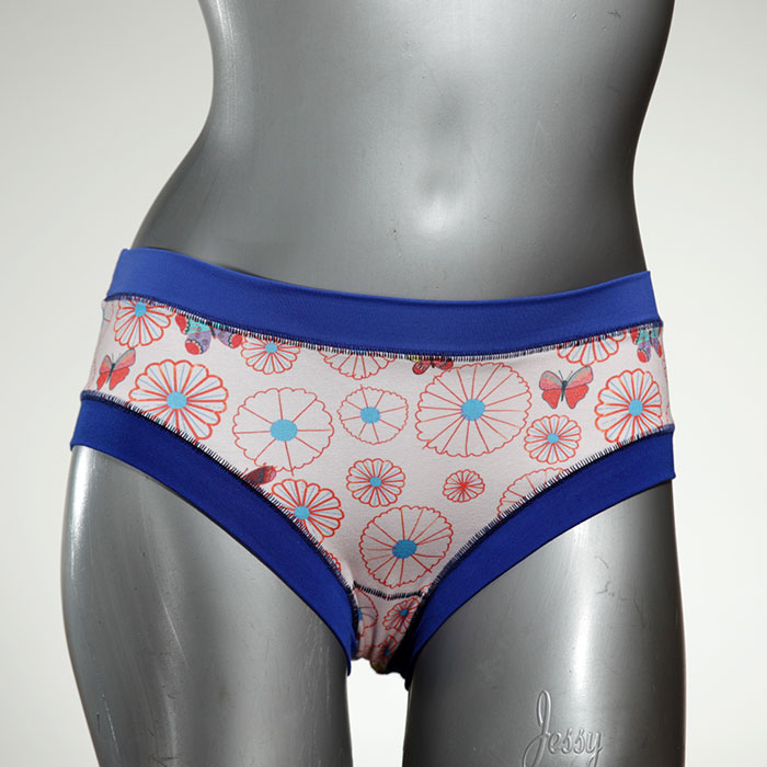 gemusterte attraktive schöne bunte Panty aus Biobaumwolle, Unterwäsche für Damen thumbnail