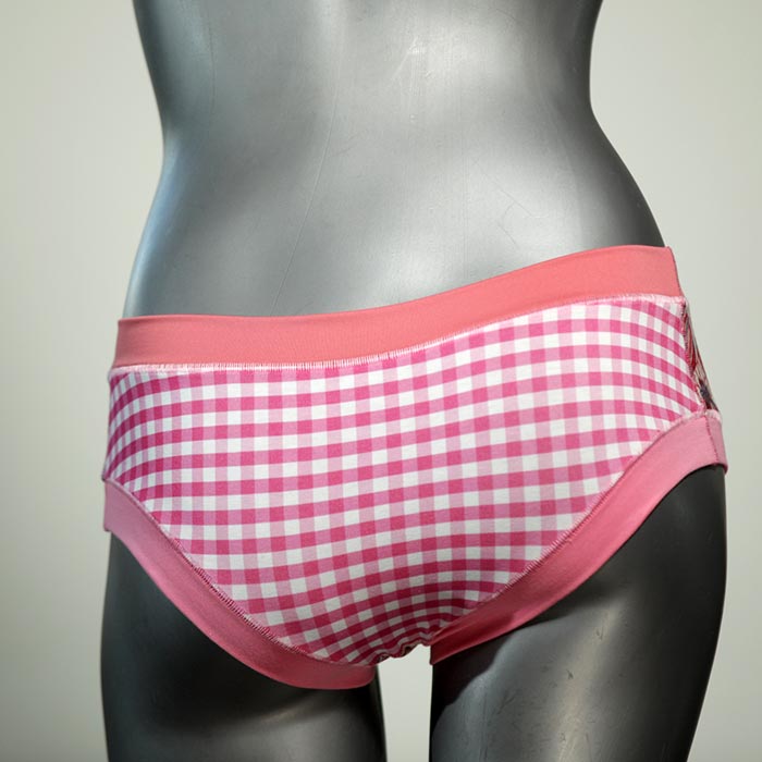 farbige gemusterte sexy ökologische Panty aus Biobaumwolle, Unterwäsche für Damen thumbnail