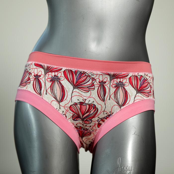 farbige gemusterte sexy ökologische Panty aus Biobaumwolle, Unterwäsche für Damen thumbnail