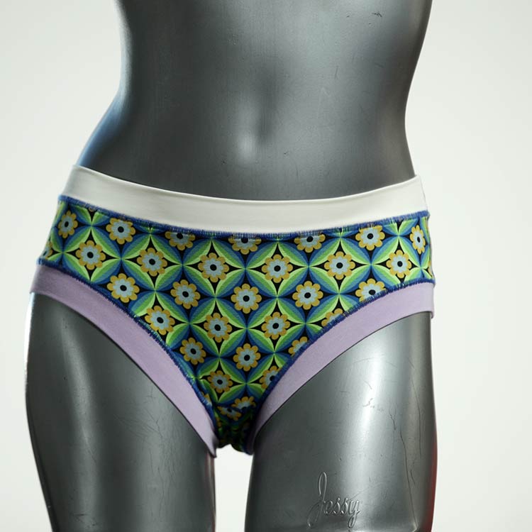 süße gemusterte attraktive bunte Panty aus Biobaumwolle, Unterwäsche für Damen thumbnail