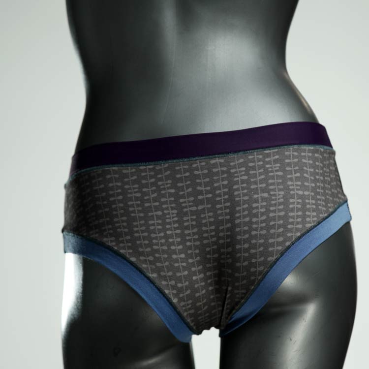 schöne handgemachte gemusterte preiswerte Panty aus Biobaumwolle, Unterwäsche für Damen thumbnail