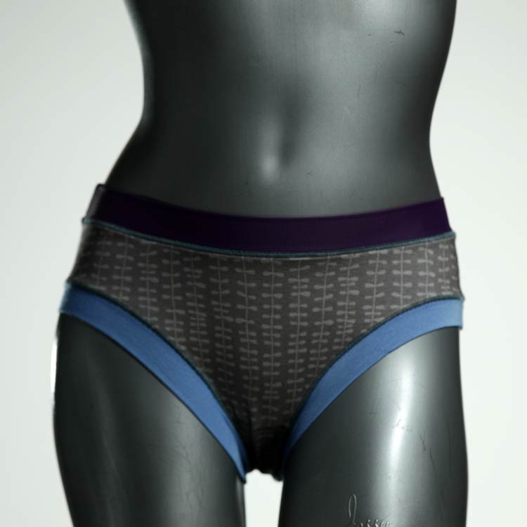 schöne handgemachte gemusterte preiswerte Panty aus Biobaumwolle, Unterwäsche für Damen thumbnail