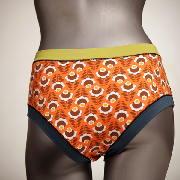  bunte fetzige schöne Panty - Slip - Unterhose aus Biobaumwolle für Damen thumbnail