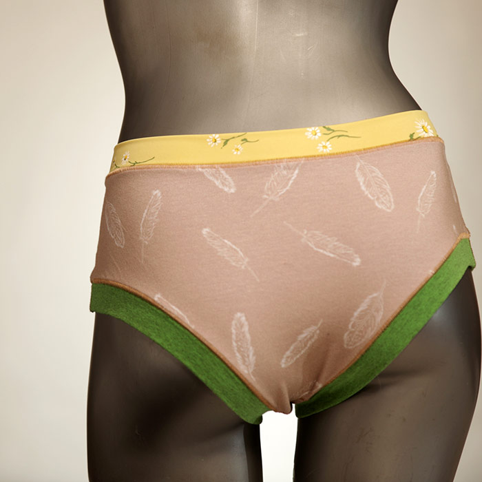  bunte schöne süße Panty - Slip - Unterhose aus Biobaumwolle für Damen thumbnail