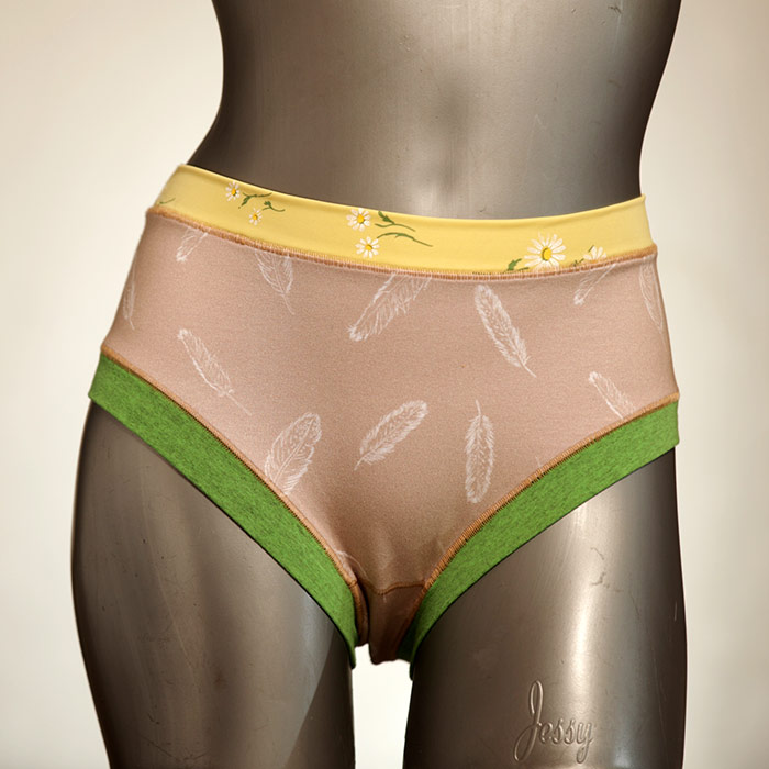  bunte schöne süße Panty - Slip - Unterhose aus Biobaumwolle für Damen thumbnail
