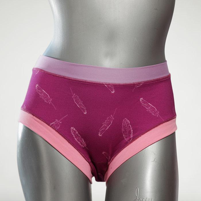  süße schöne bunte Panty - Slip - Unterhose aus Biobaumwolle für Damen thumbnail