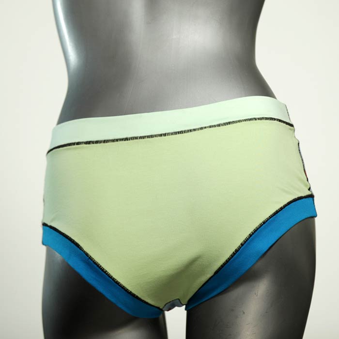 handgemachte günstige farbige attraktive Panty aus Biobaumwolle, Unterwäsche für Damen