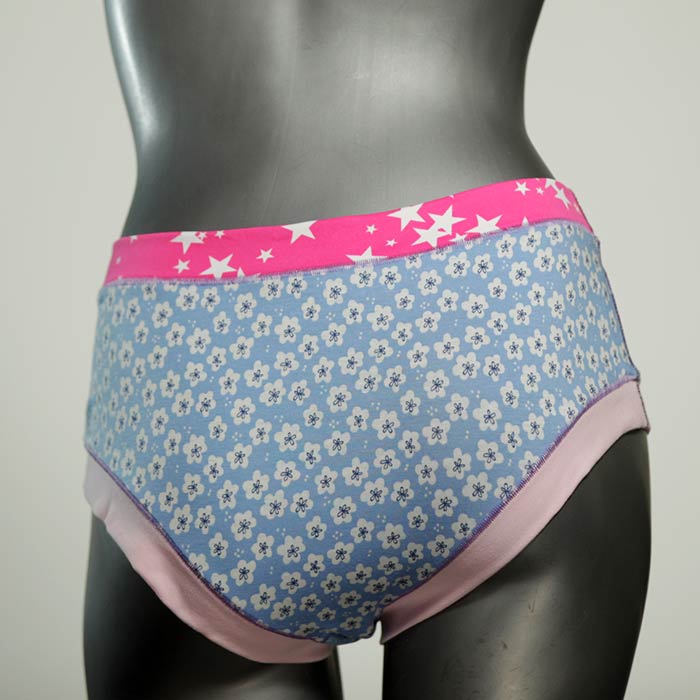 farbige sexy bunte handgemachte Panty aus Biobaumwolle, Unterwäsche für Damen thumbnail