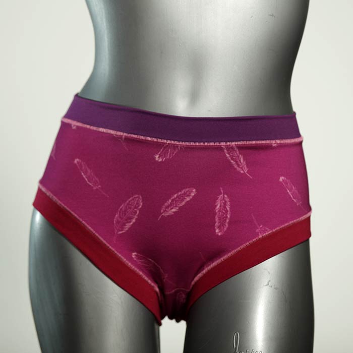 gemusterte schöne bunte günstige Panty aus Biobaumwolle, Unterwäsche für Damen thumbnail