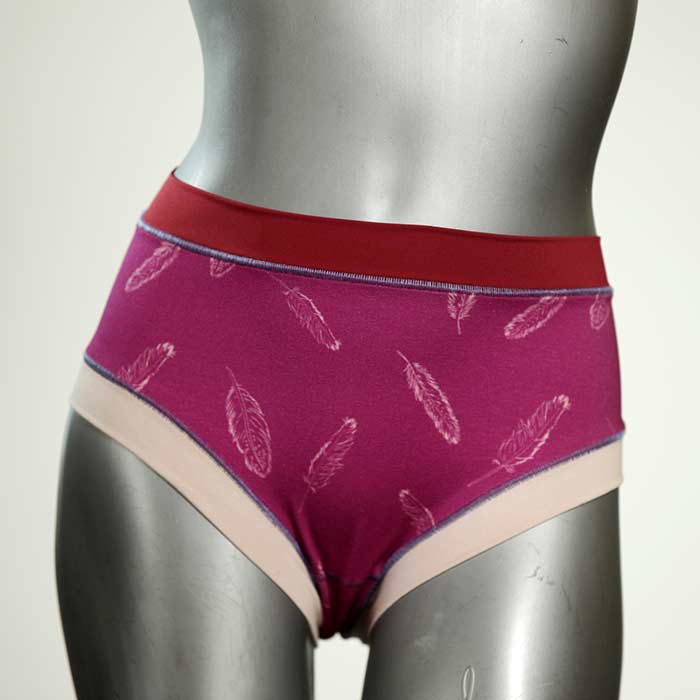 attraktive günstige ökologische gemusterte Panty aus Biobaumwolle, Unterwäsche für Damen