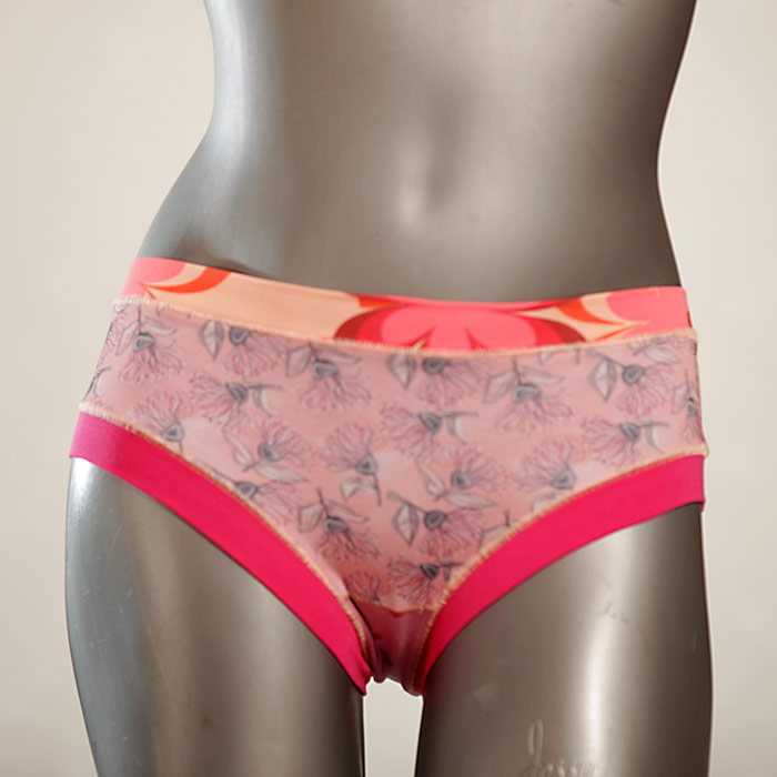 nachhaltige handgemachte gemusterte attraktive Panty aus Biobaumwolle, Unterwäsche für Damen thumbnail