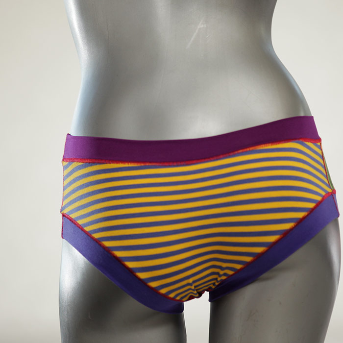  GOTS-zertifizierte schöne bunte Panty - Slip - Unterhose aus Biobaumwolle für Damen thumbnail