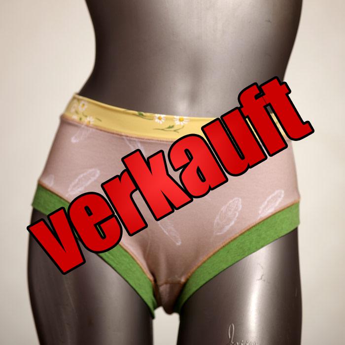  schöne reizende GOTS-zertifizierte Panty - Slip - Unterhose aus Biobaumwolle für Damen