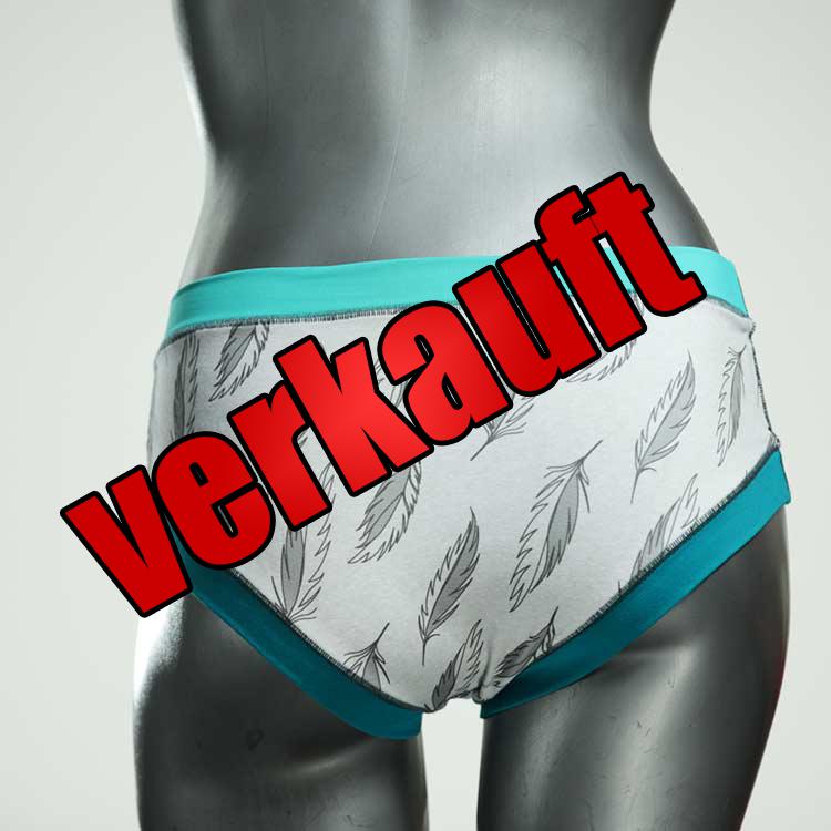 sexy gemusterte farbige ökologische Panty aus Biobaumwolle, Unterwäsche für Damen