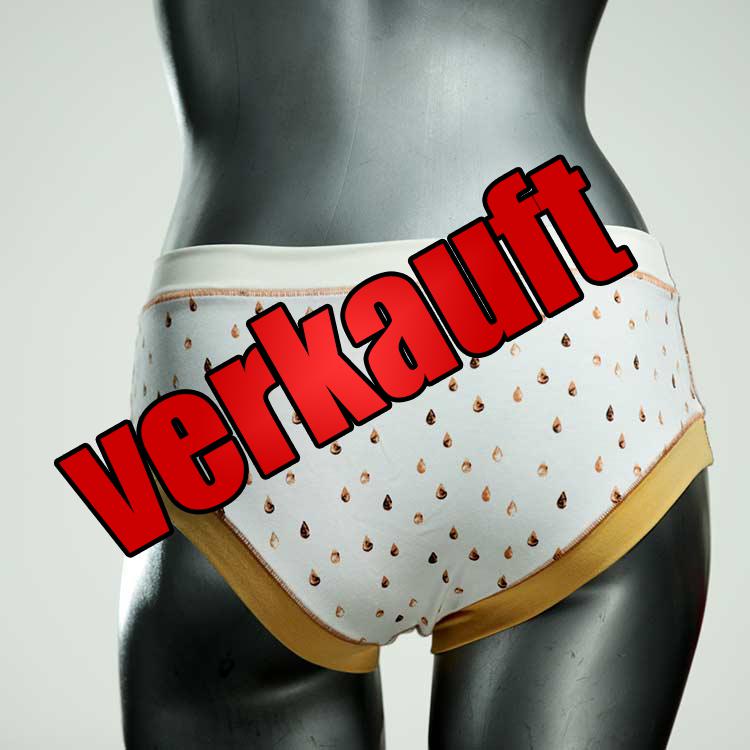günstige sexy handgemachte gemusterte Panty aus Biobaumwolle, Unterwäsche für Damen
