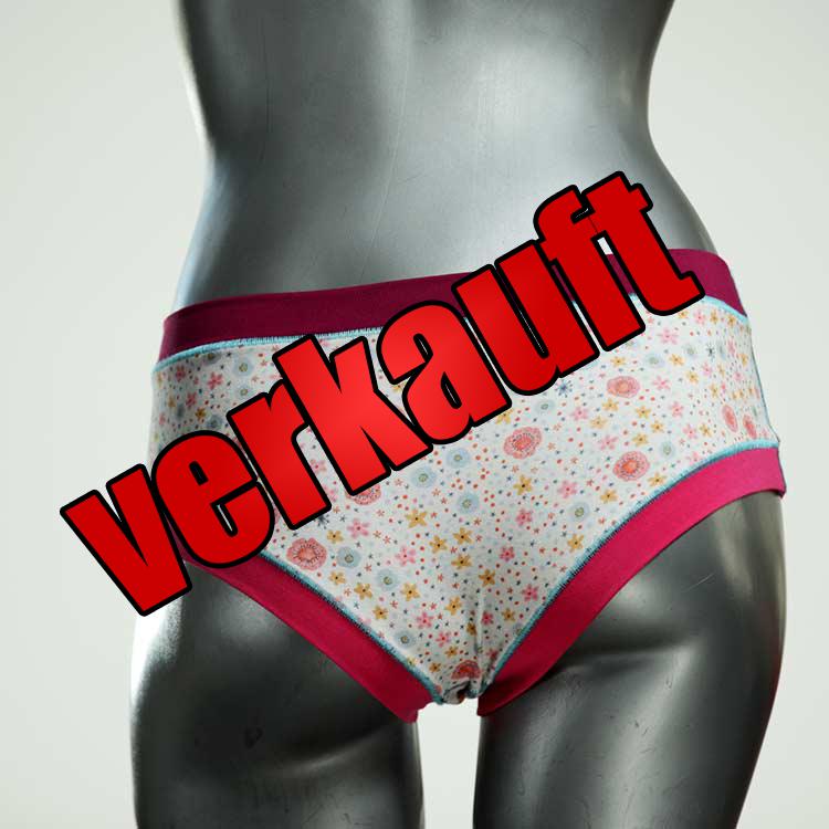 bunte handgemachte günstige nachhaltige Panty aus Biobaumwolle, Unterwäsche für Damen