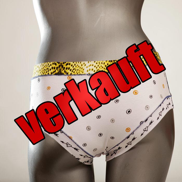  bequeme bunte preiswerte Panty - Slip - Unterhose aus Biobaumwolle für Damen