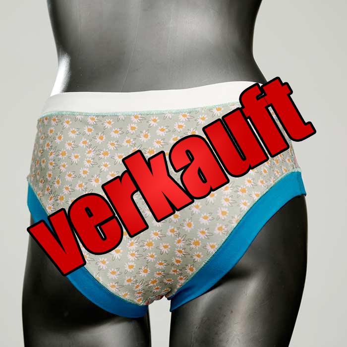 schöne handgemachte preiswerte bunte Panty aus Biobaumwolle, Unterwäsche für Damen